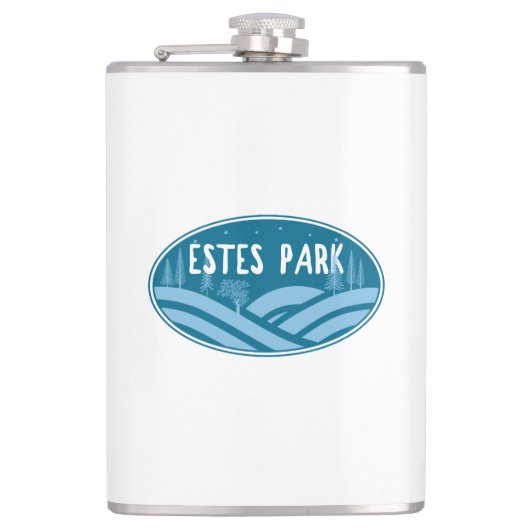 Estes Park Colorado buitenshuis Heupfles (Voorkant)