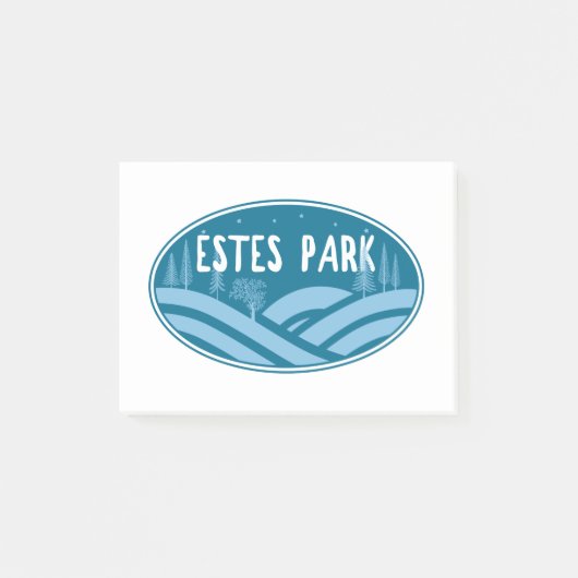 Estes Park Colorado buitenshuis Post-it® Notes (Voorkant)