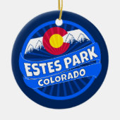 Estes Park Colorado burst ornament (Voorkant)