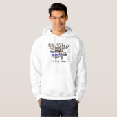 Estes Park Colorado elk hoodie (Voorkant volledig)