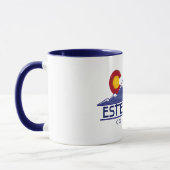 Estes Park Colorado houten bergen mok (Links)