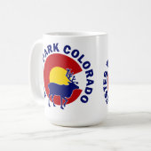 Estes Park, Colorado Koffiemok (Voorkant links)