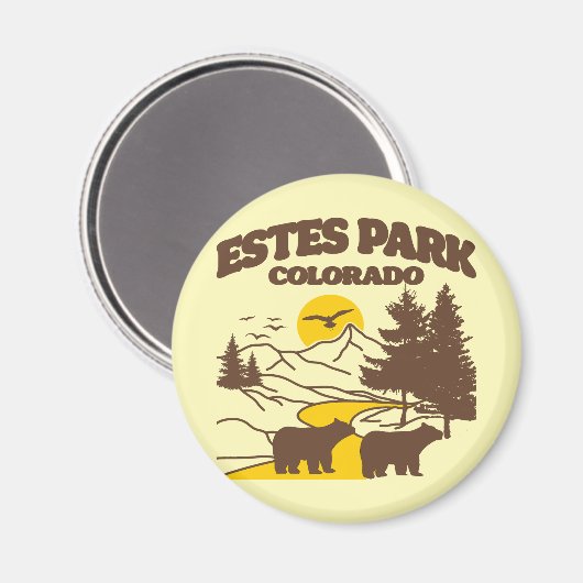 Estes Park, Colorado Magneet (Voorkant / Achterkant)