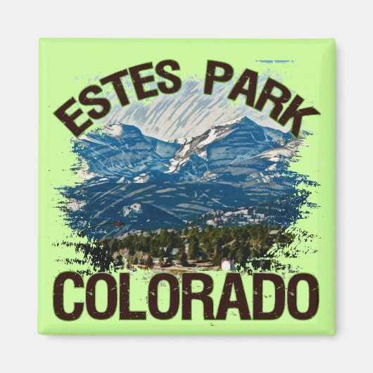 Estes Park, Colorado Magneet (Voorkant)