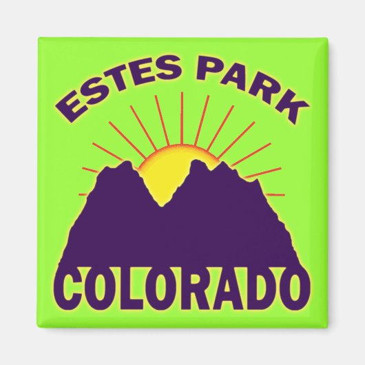 ESTES PARK COLORADO MAGNEET (Voorkant)