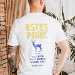 Estes Park Colorado Nationaal Park Elk T-shirt<br><div class="desc">ontwerp Estes Park Colorado t-shirt. Dit unieke  t-shirt maakt ook een geweldig cadeauidee voor mensen die van buitenshuis houden met vrienden en familie.</div>