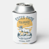 Estes Park Colorado National Park Moose Sunset Blikjeskoeler (Blikje Achterkant)