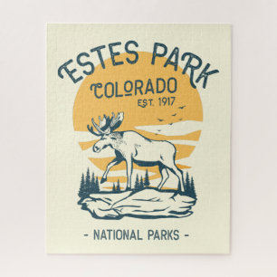 Estes Park Colorado National Park Moose Sunset Legpuzzel