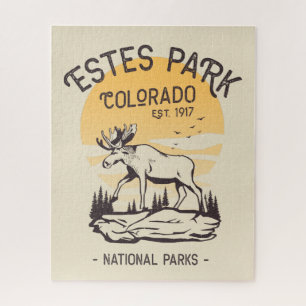 Estes Park Colorado National Park Moose Sunset Legpuzzel