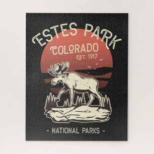 Estes Park Colorado National Park Moose Sunset Legpuzzel