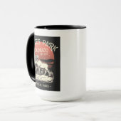 Estes Park Colorado National Park Moose Sunset Mok (Voorkant links)