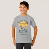 Estes Park Colorado National Park Moose Sunset T-shirt (Voorkant volledig)