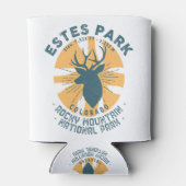 Estes Park Colorado - Retro  gebergte Blikjeskoeler (Achterkant)