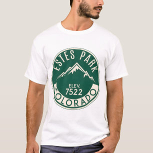 Estes Park Colorado Rocky Mountain � Geest van de T-shirt