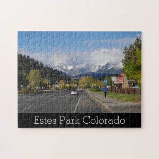 Estes Park Colorado Schilderachtig Legpuzzel (Horizontaal)