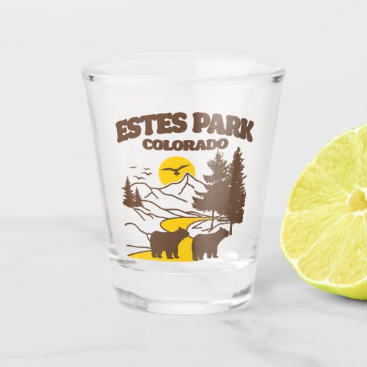 Estes Park, Colorado Shot Glas (Voorkant)
