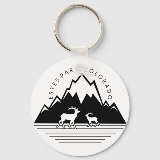 Estes Park Colorado sleutelhanger (Voorkant)