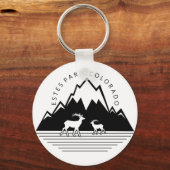 Estes Park Colorado sleutelhanger (Voorkant)
