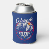 Estes Park Colorado Souvenirs - kamperen Blikjeskoeler (Blikje Achterkant)