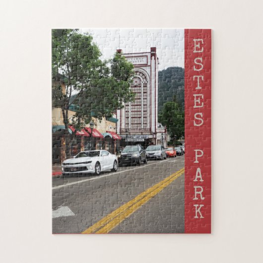 Estes Park Colorado Theater Puzzle Legpuzzel (Verticaal)