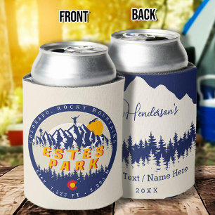 Estes Park Colorado Vlag Bergen Wandelen Souvenir Blikjeskoeler