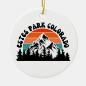 Estes Park Keramisch Ornament (Voorkant)