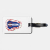 Estes Park Klibing Carabiner Bagagelabel (Achterkant horizontaal)