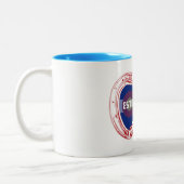 Estes Park Klibing Carabiner Tweekleurige Koffiemok (Links)