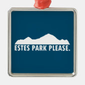 Estes Park Metalen Ornament (Voorkant)