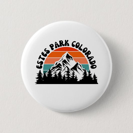 Estes Park Ronde Button 5,7 Cm (Voorkant)