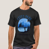Estes Park Tshirt Retro  Lake Estes Park Co (Voorkant)