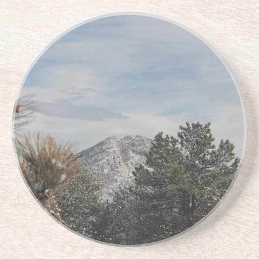 Estes Park Zandsteen Onderzetter (Voorkant)