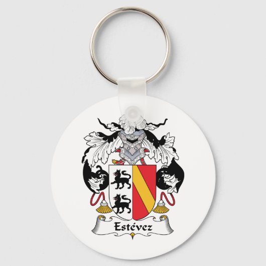 Estevez Family Crest Sleutelhanger (Voorkant)