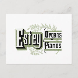 Estey Organs & Pianos Briefkaart