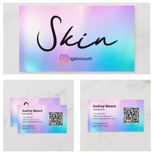 Estheetician Visitekaartje