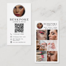 Estheetische foto-feed-raster sociale media QR-cod