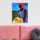 Esther 2008 canvas afdruk (Insitu (Woonkamer))