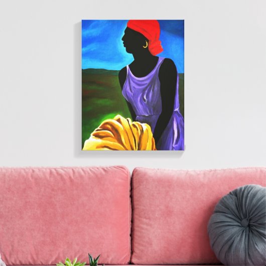 Esther 2008 canvas afdruk (Insitu (Woonkamer))