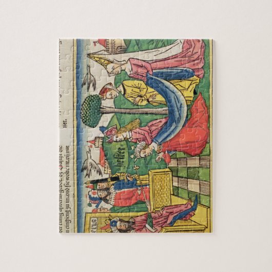 Esther 2 15-18, Esther wordt door de Legpuzzel (Verticaal)