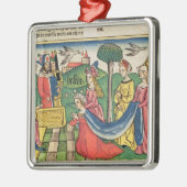 Esther 2 15-18, Esther wordt door de Metalen Ornament (Links)