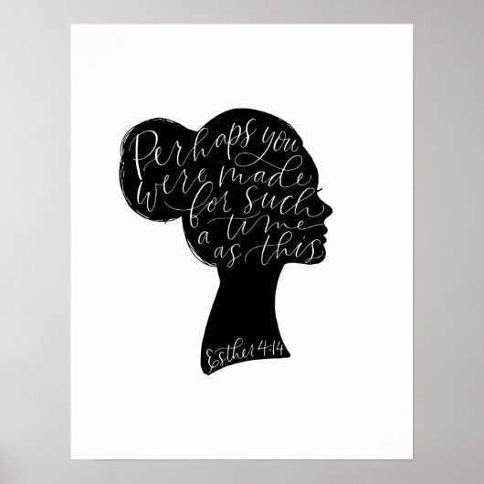 Esther 4:14 Art Print (Voorkant)