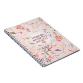 Esther 4:14 Bijbeltekst Kunst Notitieboek (Rechterzijde)