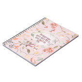 Esther 4:14 Bijbeltekst Kunst Notitieboek (Linkerzijde)