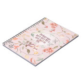 Esther 4:14 Bijbeltekst Kunst Notitieboek (Linkerzijde)