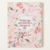 Esther 4:14 Bijbeltekst Kunst Planner (Achterkant)