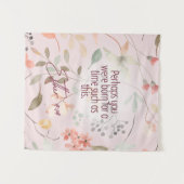 Esther 4:14 Bijbeltekst Kunst Wandkleed (Voorkant (horizontaal))