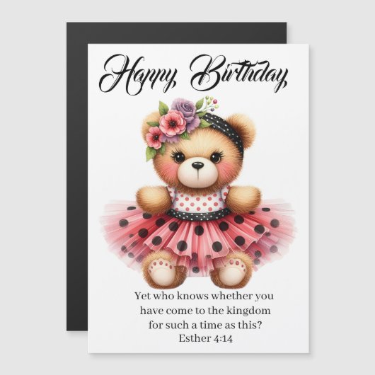 Esther 4:14 Birthday Card (Voorkant / Achterkant)