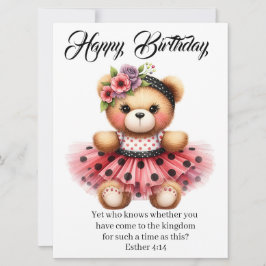 Esther 4:14 Birthday Card Kaart