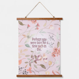 Esther 4:14 Christelijke Bijbelverzen Kunst Hangend Wandkleed