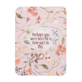 Esther 4:14 Christelijke Bijbelverzen Kunst Magneet